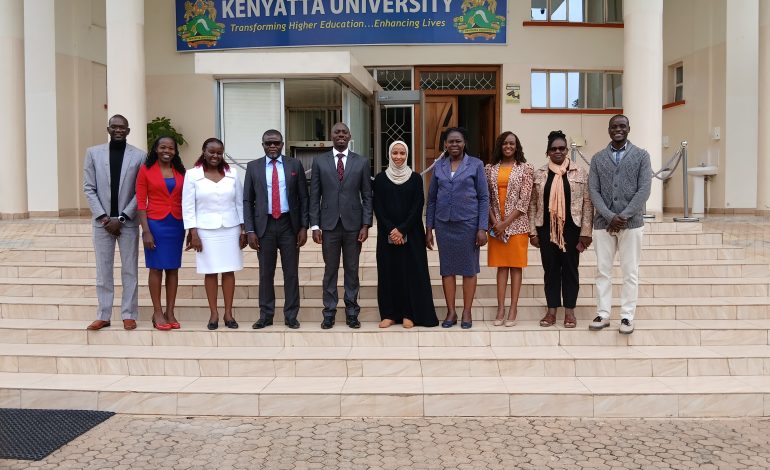 Kenyatta University signs MoU with Football Foundation for Africa to collaborate in sports development