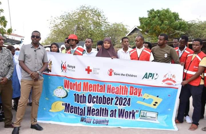 World Mental Health day observed in Wajir County with a focus on workplace well-being