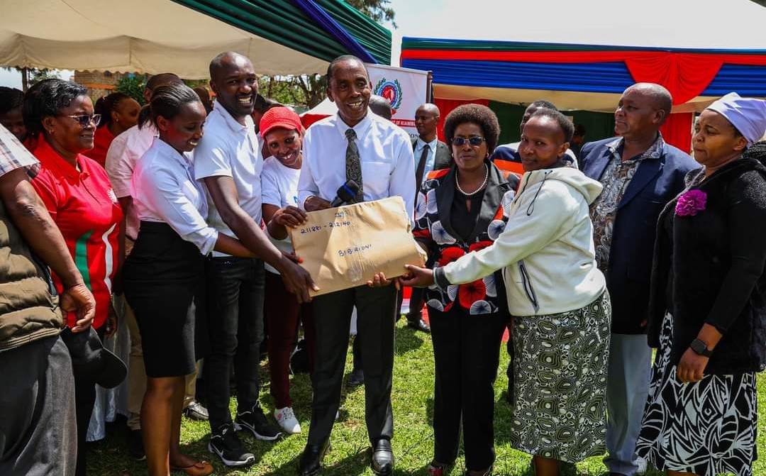 Kiambu County Government distributes bursary forms to support students